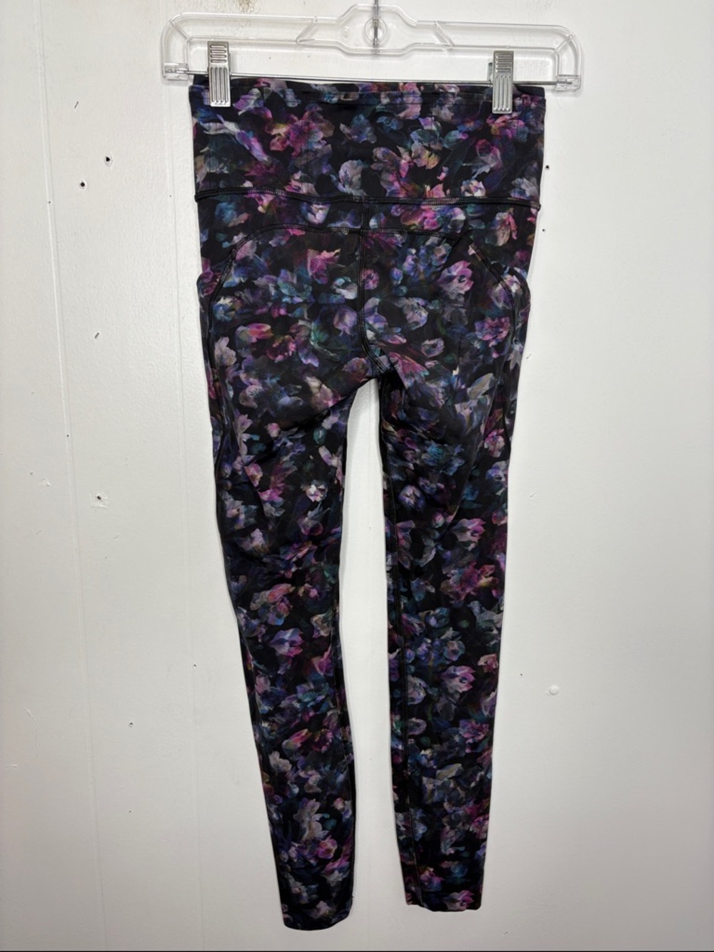 Lululemon Pants Womens 4 Fast And Free Leggings Non Reflective Side Pockeys